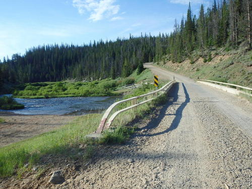 GDMBR: Warm Spring Creek - This is our Fourth (4th) Crossing.